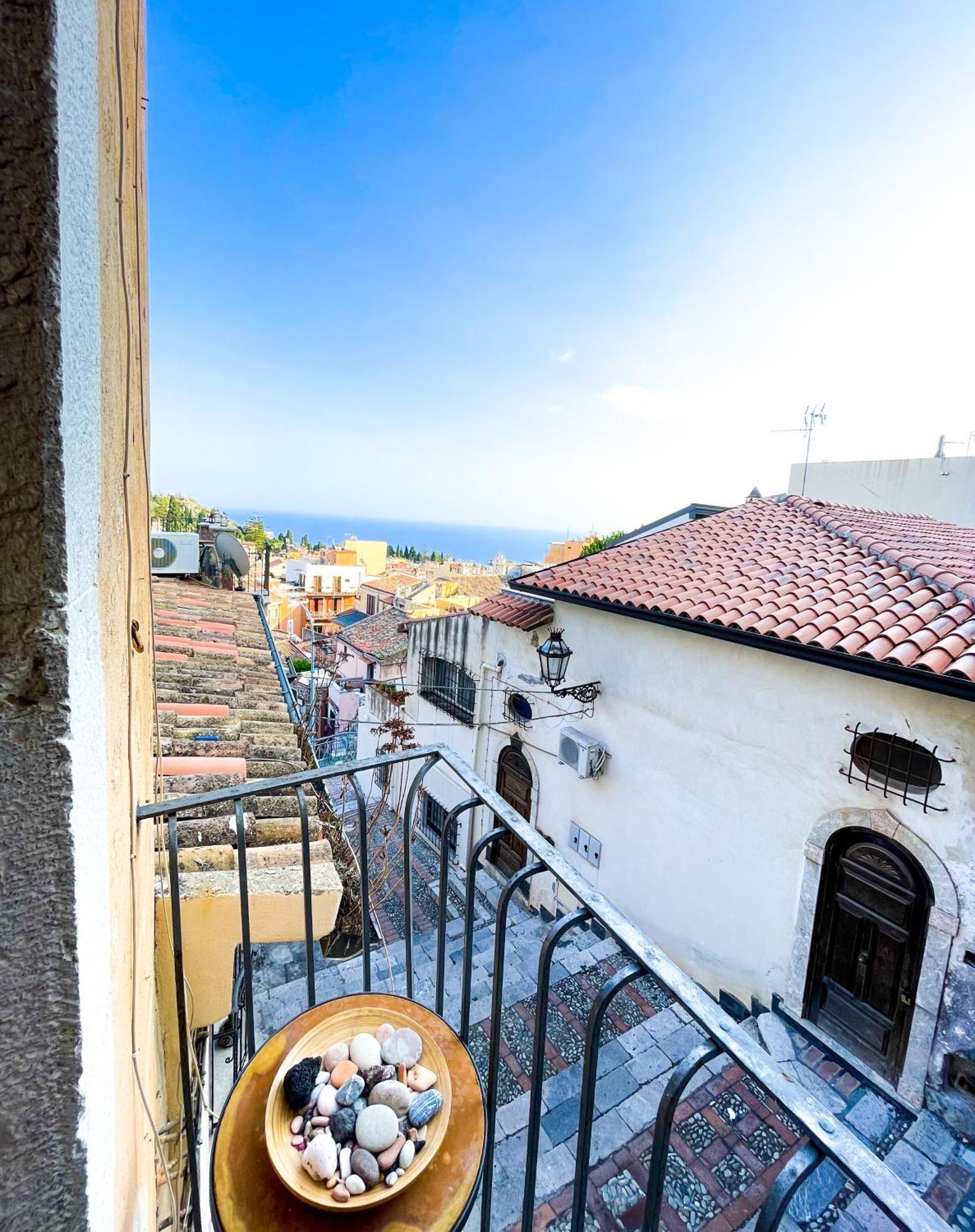 Panoramic Taormina Centerアパートメント エクステリア 写真